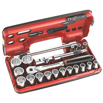Imagen de Facom S DBOX501 JUEGO VASOS Y ACCESORIOS 1/2 +TRINQUETE