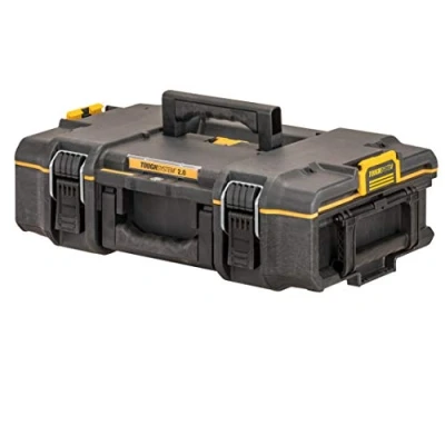 Imagen de DEWALT DWST83293 1 Maletín TOUGHSYSTEM, Capacidad baja, IP65, Robusto, Ranura TAG TOOL CONNECT, Asas ergonómicas, Medidas: 554 x 371 165 mm
