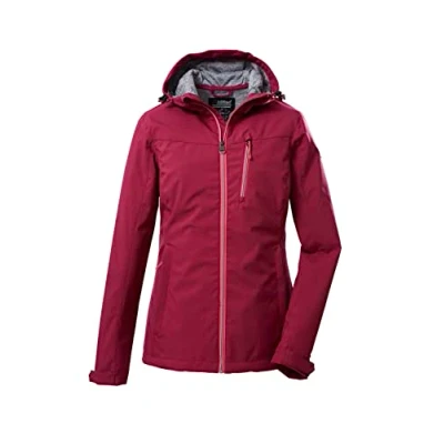 Imagen de killtec Mujer Chaqueta softshell/chaqueta outdoor con capucha KOS 89 WMN SFTSHLL JCKT, coral pink, 38, 39138 000