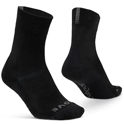 Imagen de GripGrab Thermolite SL Padded Winter Cycling Socks Long High Cuff Cushioned Thermal Breathable Bicycle Hiking Walking