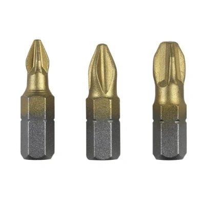 Imagen de Bosch 2 609 255 968 Juego de 3 puntas destornillador titanio (PZ) (pack 3), 49 mm
