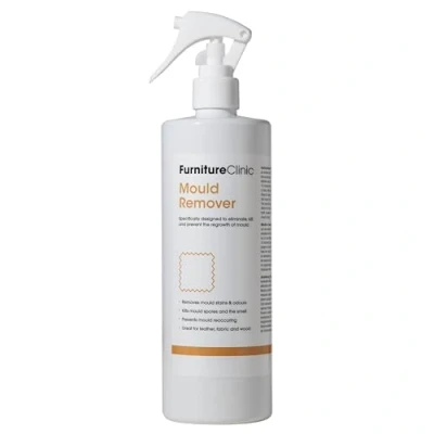 Imagen de Spray quitamoho Furniture Clinic Elimina el moho y las esporas con contacto evita su reaparición manchas difíciles de en textiles, cuero madera Seguro 500 ml