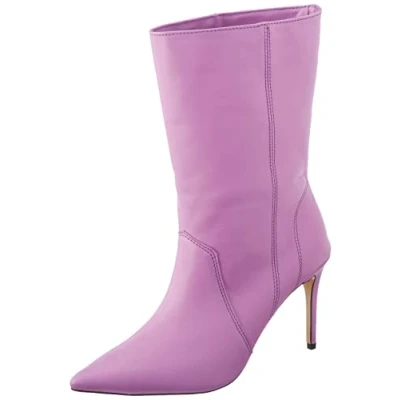 Imagen de L37 HANDMADE SHOES Gimme, Botas de Moda Mujer, Morado, 38 EU
