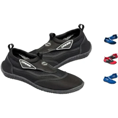 Imagen de Cressi Reef Zapatillas Chanclas, Unisex Adulto, Negro, 43