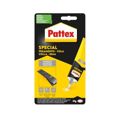 Imagen de Pattex 1479384 Pegamento para plástico transparente, resistente al agua, 1 x 30gr