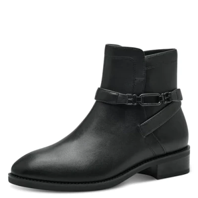 Imagen de Tamaris Mujer 1 25365 41, Botas Cortas al Tobillo, Negro Mate, 37 EU