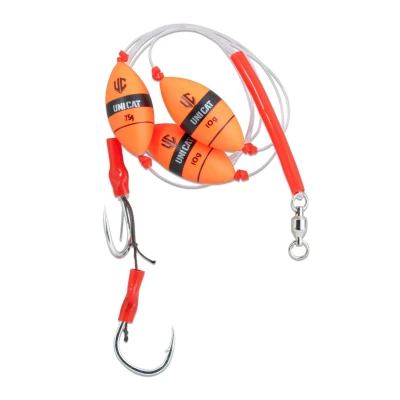 Imagen de Uni Cat Weightless Smelly Gripper Aparejo para Siluro 150 cm (9/0) (48,4kg) Bajo de línea pez depredador
