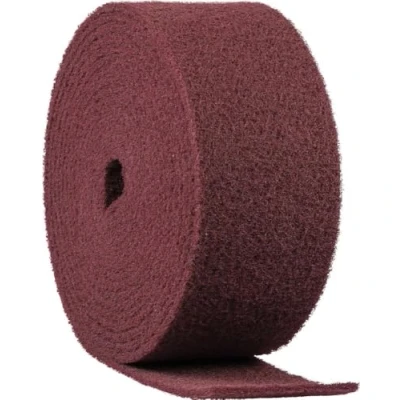 Imagen de Klingspor 258887 Rollos, Fibra Sintética, NRO 400, Marrón Rojizo, Fino, 115 x 10000 mm