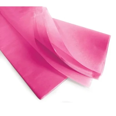 Imagen de GOOD STUFF Paquete de 10 hojas papel seda fucsia Tamaño 66 cm x 50,8 Perfecto para envolver regalos, manualidades y (fucsia)