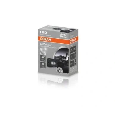 Imagen de OSRAM LEDriving® Flush Mount WL VX100 FL, LEDFLUSH101 luces de trabajo LED OFF ROAD, 600 lúmenes, haz luz hasta 45 m largo, 12 V/24 V, caja plegable (1 lámpara)