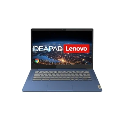 Imagen de Lenovo Chromebook IdeaPad Slim 3, pantalla Full HD de 14&quot; MediaTek Kompanio 520 4GB RAM 64GB SSD Gráficos ARM Mali G52 Chrome OS QWERTZ azul