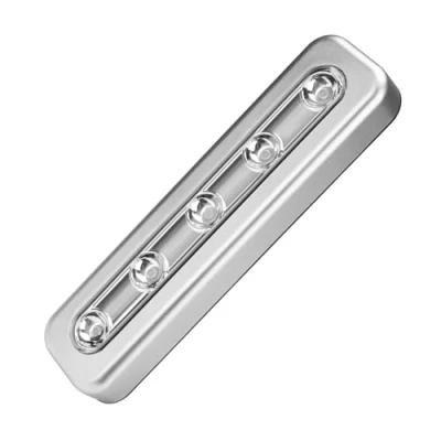 Imagen de Luces nocturnas LED de pared, luz nocturna con sensor movimiento 7 pulgadas, multiusos para armario, multifuncional que funciona pilas,