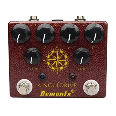 Imagen de DemonFX KING OF DRIVE Pedal de guitarra combinado OD/distorsión