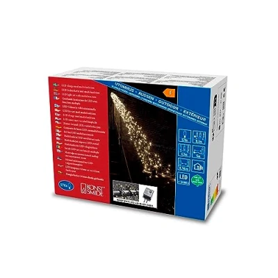 Imagen de &#039;Konstsmide 3861 100 Guirnalda de micro LED Luz Cadena Cluster, plástico, Negro