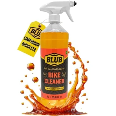 Imagen de BLUB Bike Cleaner 1L Spray Limpiador Bicicleta MTB, BMX y Carretera Limpia Bicicletas, Kit Limpieza Jabón Bicicletas multifuncional Multiclean limpiar bici mtb