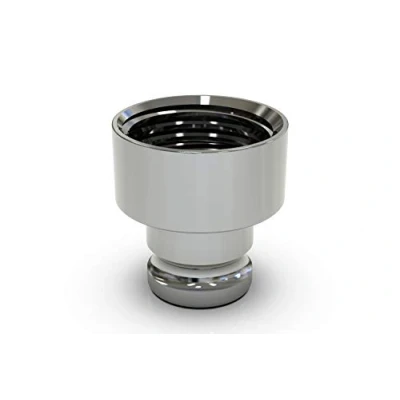 Imagen de ABA Beul 10085.004.7 Conector roscado con rosca interior G 1/2 para manguera de ducha, cromado, pequeño