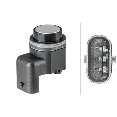 Imagen de HELLA 6PX 358 141 841 Sensores de Aparcamiento VOLKSWAGEN: Touran I, Passat B6 Berlina, Variant