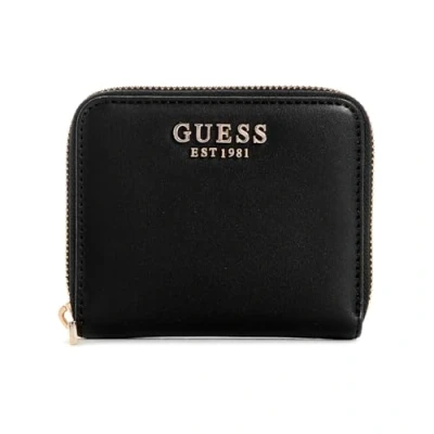Imagen de Guess Laurel Small ZIP Around Monedero, Mujer, Talla: One Size, Black