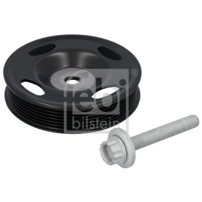 Imagen de FEBI BILSTEIN 185532 Polea de Cigüeñal 6PK 135mm con junta tórica, tornillo VOLKSWAGEN: Tiguan I, Polo IV Hatchback, V Hatchback