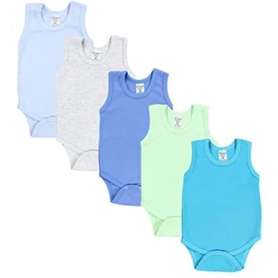 Imagen de TupTam Body para Bebé Niño Sin Mangas, Paquete de 3 uds, Mix colores 2, 116