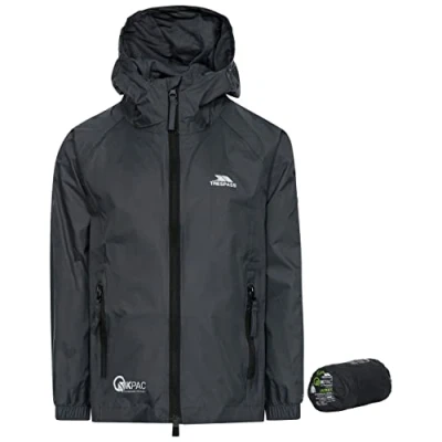 Imagen de Trespass Qikpac Packaway TP75 Chaqueta, niños, Gris (FLI), 5/6