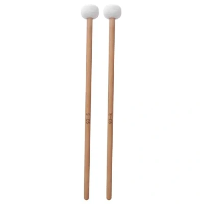 Imagen de Timpani Mallet Stick Set De 2 Baquetas con cabeza fieltro Timbales