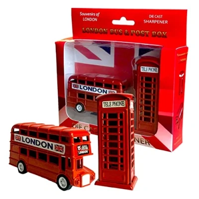 Imagen de Sacapuntas de recuerdo Londres metal fundido británico Inglaterra, Reino Unido, London Icons