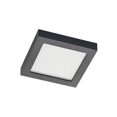 Imagen de LED lámpara de techo &#039;Edwina&#039; (Moderno) en Negro hecho Aluminio e.o. para Cuarto baño (1 llama,) PRIOS LED, plafón