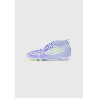 Imagen de adidas Performance F50 Sparkfusion League Unisex Botas de fútbol con tacos para niños, Talla: 29, Violet tone/lucid lemon/purple rush Zapatos