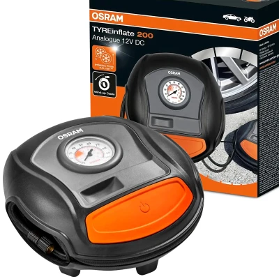 Imagen de OSRAM TYREinflate 200 OTI200 Compresor de aire 6,9 con alimentación por toma mechero, portátil