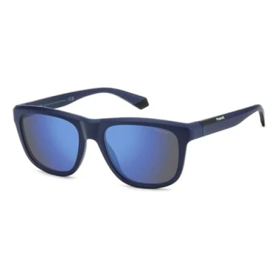 Imagen de Polaroid PLD 2163/S FLL/5X Gafas de sol Blu Specchiato