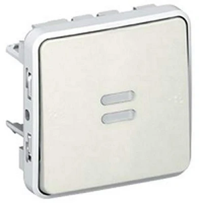 Imagen de Legrand plexo Conmutador luminoso 10ax e/s blanco