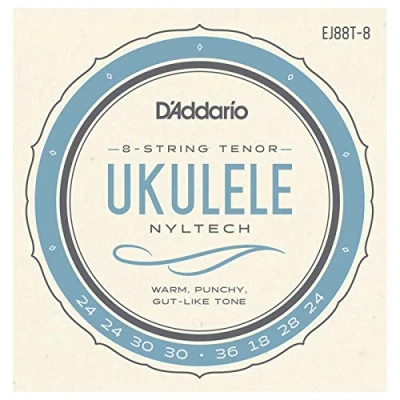 Imagen de D&#039;Addario EJ88T 8 Nyltech Ukulele, String Tenor