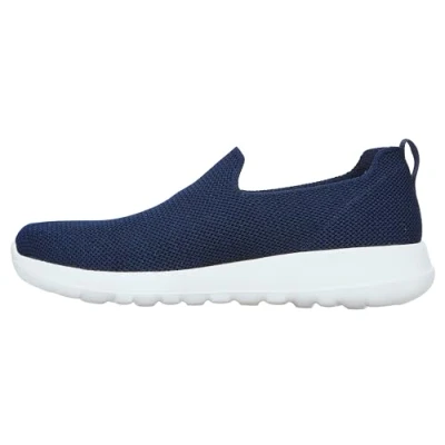 Imagen de Skechers Go Walk MAX Athletic Air Mesh Slip on Walking Shoe, Zapatillas para Caminar Hombre, Navy Knit, 46 EU