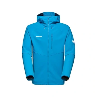 Imagen de Mammut Ultimate Comfort SO Chaqueta con capucha Hombre azul glaciar L