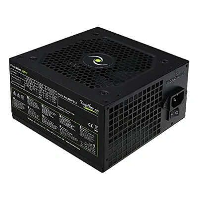 Imagen de Tecnoware Fuente Alimentación ATX Free Silent 550, Ventilador Silencioso 12cm, 2xSATA, 1x24 Polos, 1x12V 4+4 2xMolex, Protección contra Sobretensión, Cables 40cm, Certificación CE y Rohs