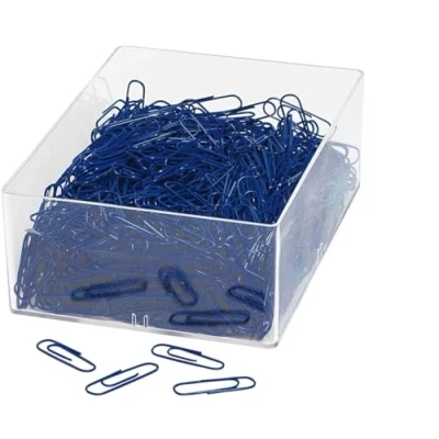 Imagen de Wedo 901244603 Pack de 1000 clips 27 mm, azul