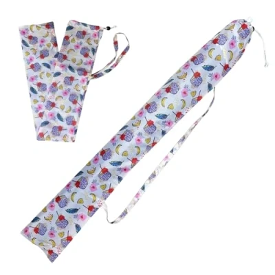 Imagen de Funda Sombrilla Playa Con Asa Resistente. Para De Color Azul. Complemento O Accesorio Recambio Sombrillas Playa.