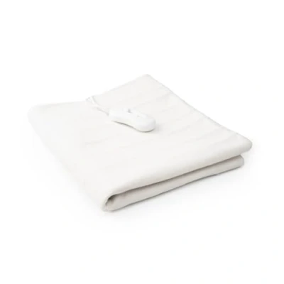 Imagen de InnovaGoods Calientacamas Eléctrico Individual 60 W, Manta electrica Tipo cubrecolchón eléctrico, Calefactor con 3 Niveles de Temperatura, Mantas para Cama Grosor Aprox. 0,5 cm. 80x150cm.