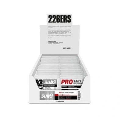 Imagen de 226ERS Sub9 Pro Salts Electrolytes, Sales Minerales con Vitaminas y Cafeína, Electrolitos 40 Unidades