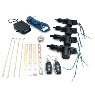 Imagen de Kit de cierre centralizado universal para coche, 4 puertas, incluye 2 mandos a distancia