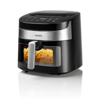 Imagen de Freidora digital sin aceite haeger air banquet 8 l