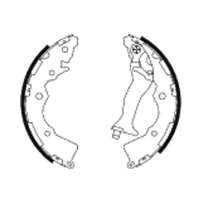 Imagen de TEXTAR 91068900 Zapatas de freno 203 32 con palanca mano HYUNDAI: ACCENT 3, 2