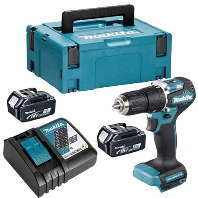 Imagen de Taladro de percusión LXT 18 V (2 x 3,0 Ah) en MAKPAC MAKITA DHP487RFJ