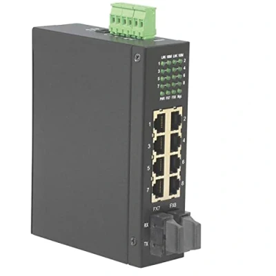 Imagen de Roline Industrial Switch, 6x Rj 45, 2x Sc, Unmanaged