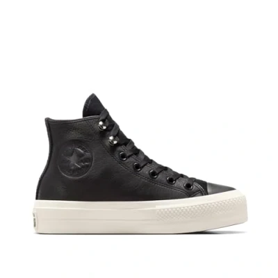 Imagen de Converse Chuck Taylor ALL STAR LIFT Platform Zapatillas altas, Mujer, Talla: 37.5, Black/egret Piel