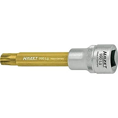 Imagen de HAZET 990LG 12 Piezas insertables de llave cubo M12 XZN moleteado