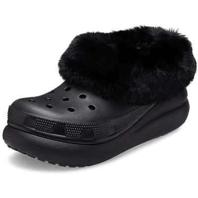 Imagen de Crocs Furever Crush Pantuflas, Talla: 36 37, Black Zapatos