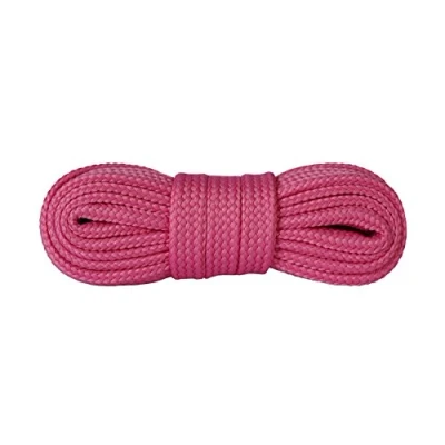 Imagen de Kaps cordones de Zapatillas Deporte, calzado duraderos calidad para casual, fabricados en Europa, 1 par (140 cm 55 inch 8 a 10 pares ojales/rosa oscuro)