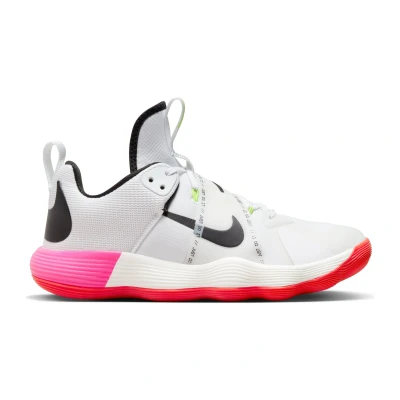 Imagen de Nike Performance React Hyperset SE Unisex Zapatillas de balonmano, Talla: 44, White/black/bright crimson/pink blast Zapatos